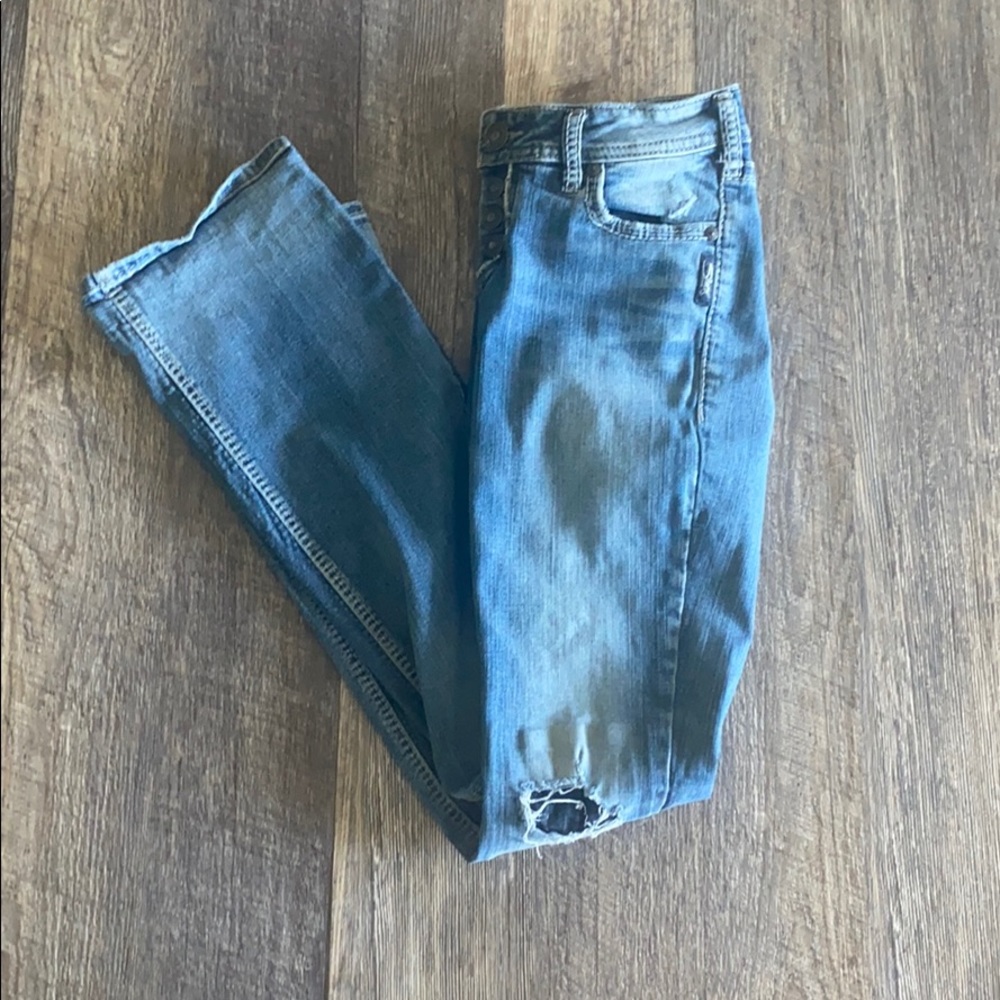 BUY 2 GET 1 FREE Silver jeans